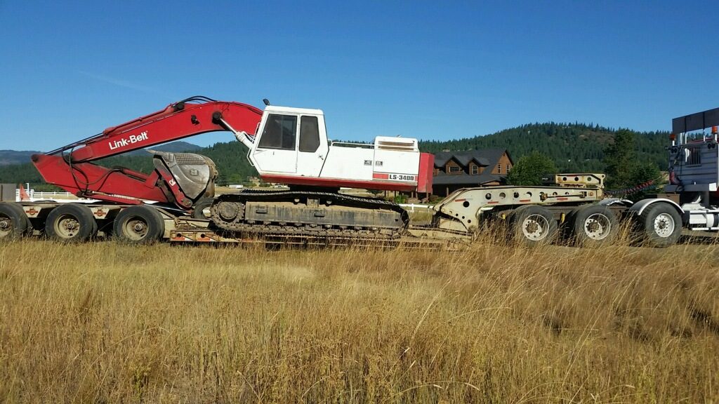 excavator-transport